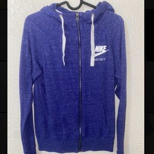 Nike high nick zip-up hoodie
